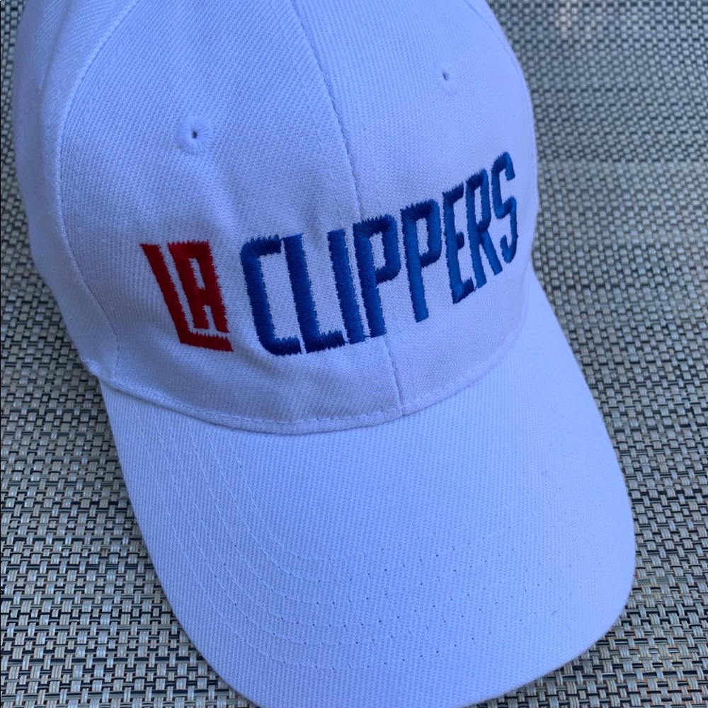 LA Clippers white cap